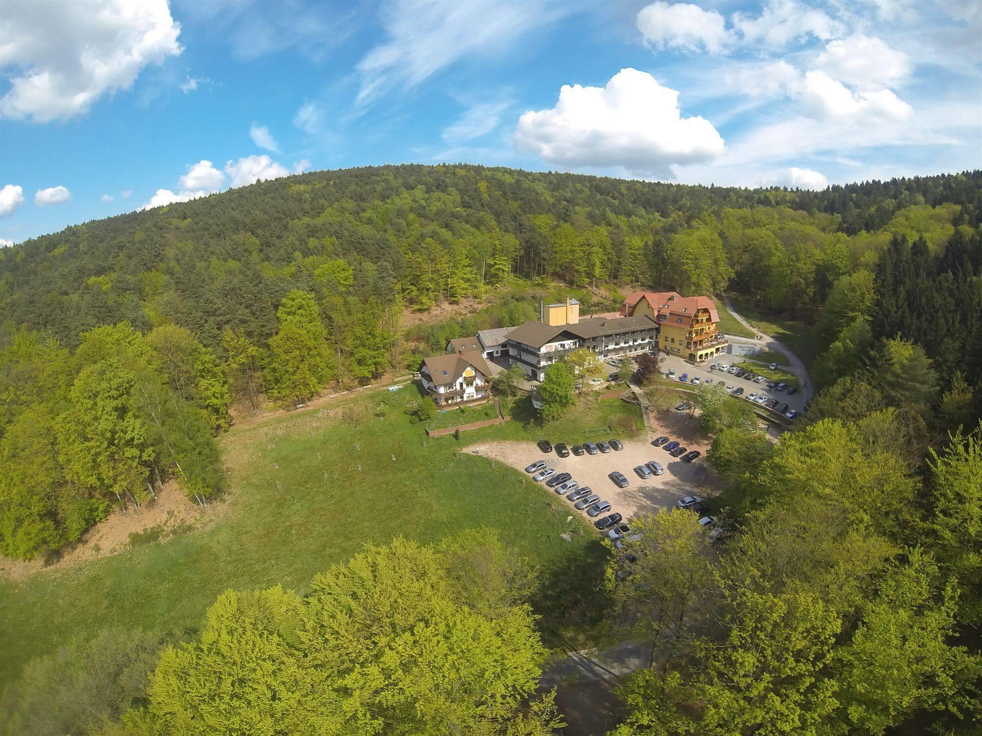 Wald-Hotel Heppe Dammbach Exterior photo